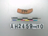 藏品(紅色陶環殘件)的圖片